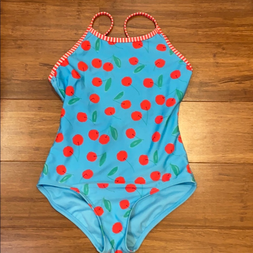 Kids cherry bathing suit